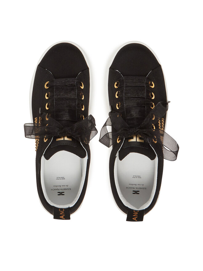 Elisabetta Franchi Sneakersy Elisabetta Franchi F4-A9E-0241 Černá