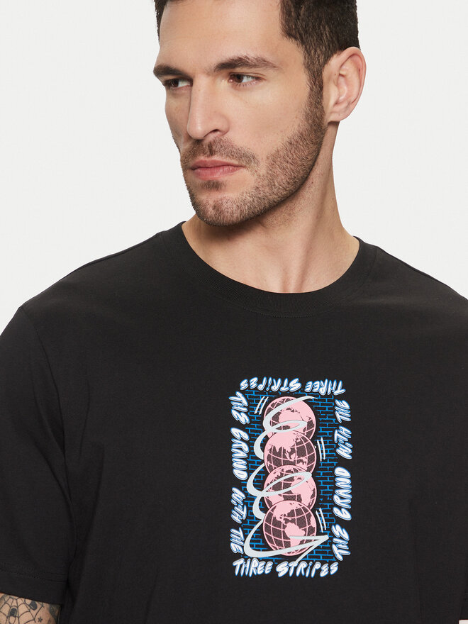 adidas adidas T-Shirt Trefoil Series JP2670 Μαύρο Regular Fit