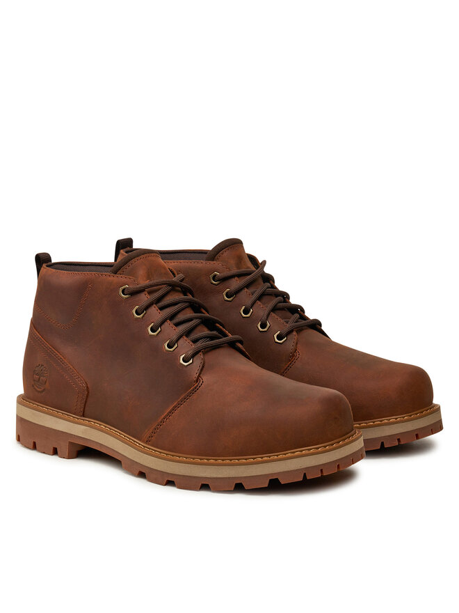 Timberland Schnürschuhe Timberland BRITTON ROAD MID CHUKKA WP TB0A69TWEM61 Braun