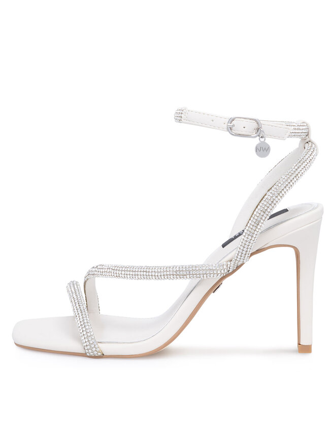 Nine West Сандали Nine West WFA2675-1 Бял