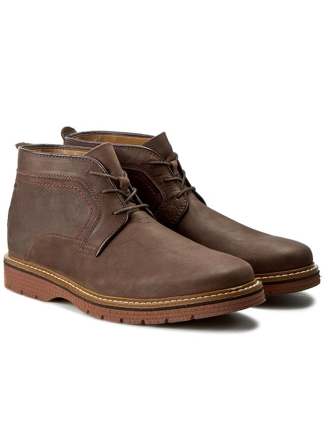 Botines planos Clarks Newkirk Top 261105727 Marron zapatos.es