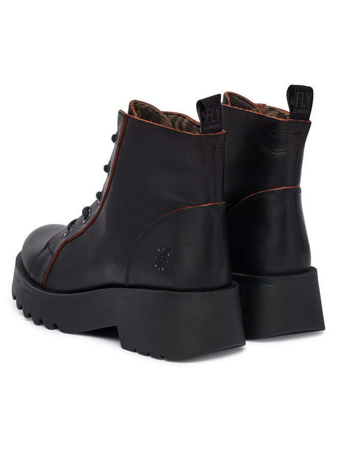 Fly London Schnürschuhe Fly London Metzyfly P144788005 Dunkelrot