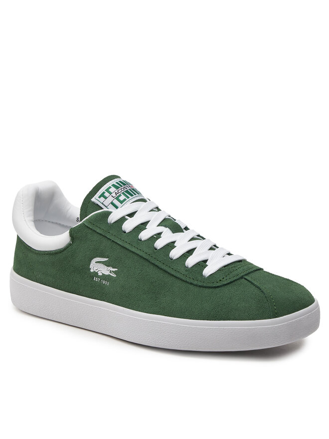 Lacoste Sneakersy Lacoste Basehot 746SMA0065 Zielony