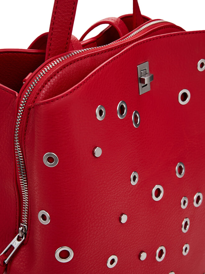 Desigual Plecak Desigual Rebel Sumy Red 25SAKP31 Czerwony