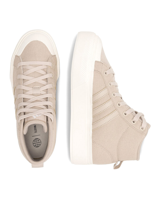 adidas Sneakersy adidas BRAVADA 2.0 MID PLATFORM IE2315 Beżowy
