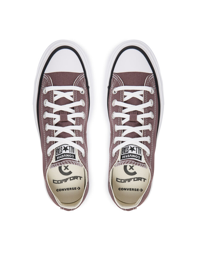 Converse Sneakers aus Stoff Converse Chuck Taylor All Star Lift Double Stack A20562C Braun