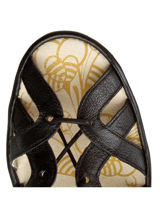 Sandales Fly London Yelifly P500719000 Noir chaussures