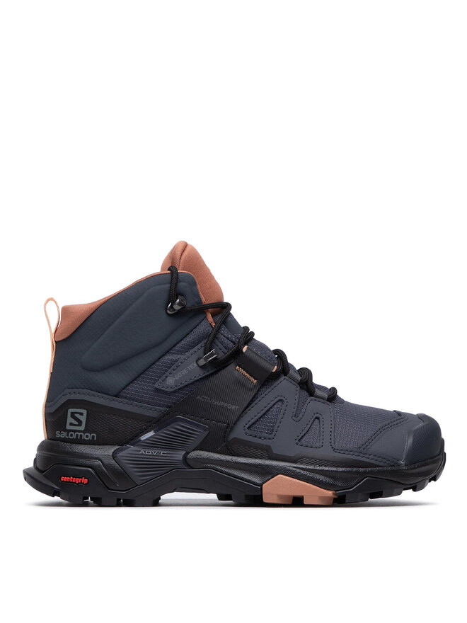 Salomon Trekkingschuhe Salomon X Ultra 4 Mid Gtx W GORE-TEX 412956 20 V0 Grau