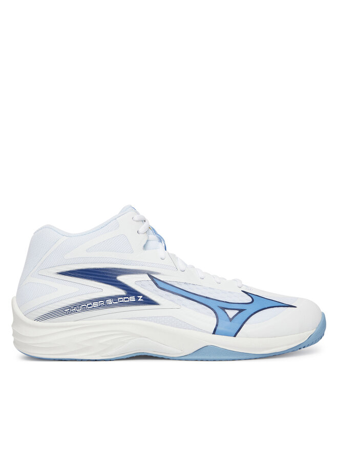 Mizuno Zapatillas de fútbol sala Mizuno Thunder Blade Z Mid V1GA2375 Blanco