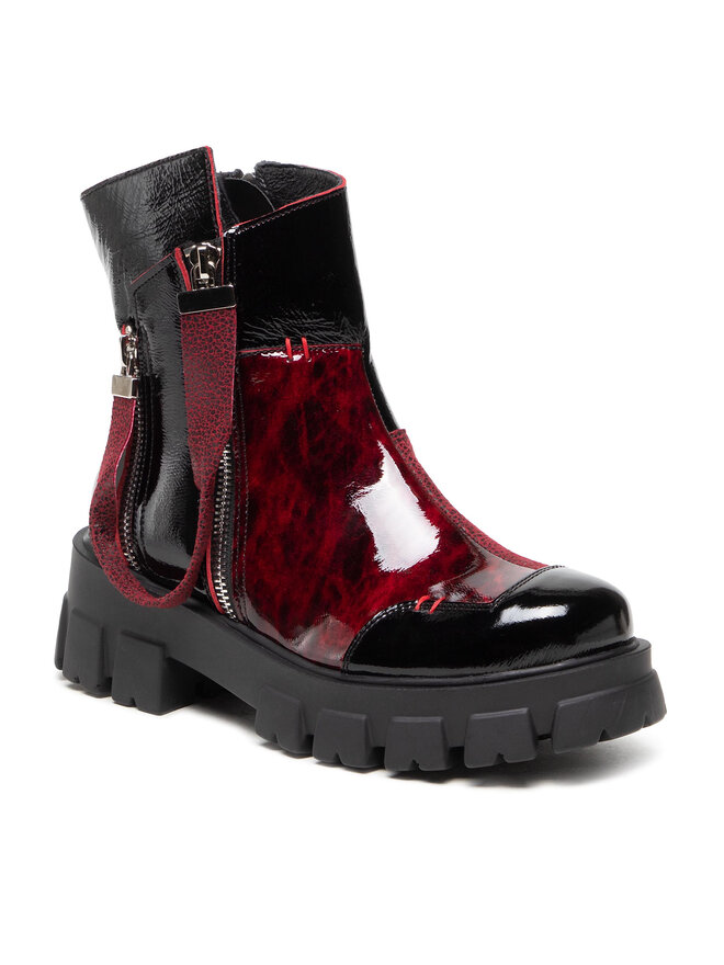 Maciejka Stiefeletten Maciejka 05137-33/00-7 Dunkelrot