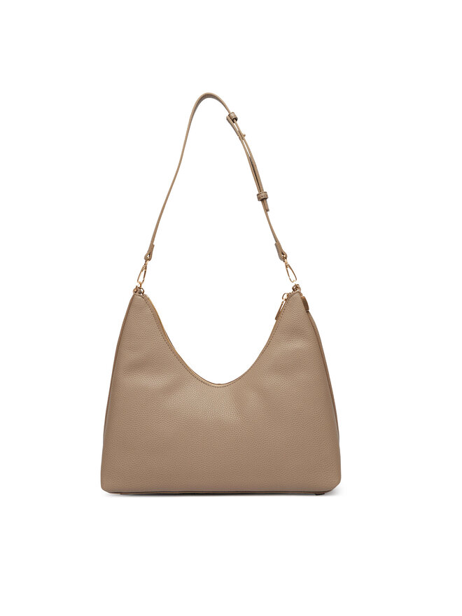 Calvin Klein Handtasche Calvin Klein Emblem Hw Pebble Shoulder Bag LV04F3495G Beige