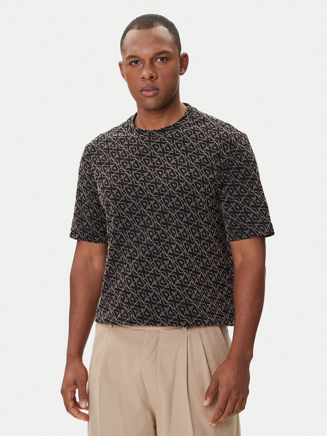 Armani Exchange Armani Exchange Camiseta XM001897 AF10356 FC196 Negro Regular Fit