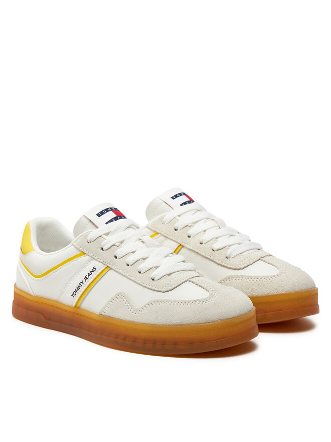 Tommy Jeans Sneakersy Tommy Jeans Court Sneaker EN0EN02552 Biela