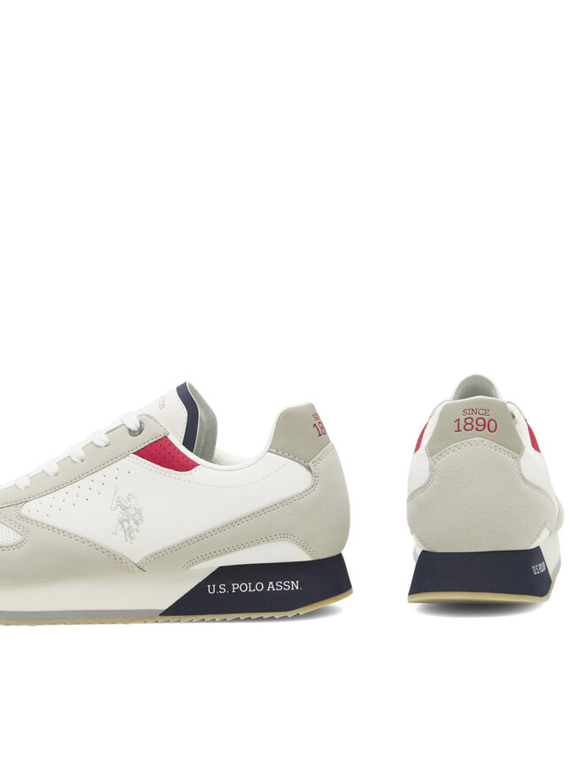 U.S. Polo Assn. Sneakersy U.S. Polo Assn. NOBIL003G Biały
