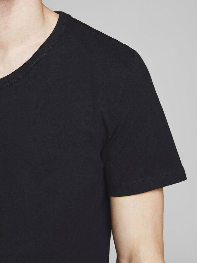 Jack&Jones Jack&Jones 2er-Set T-Shirts Basic 12133914 Schwarz Slim Fit