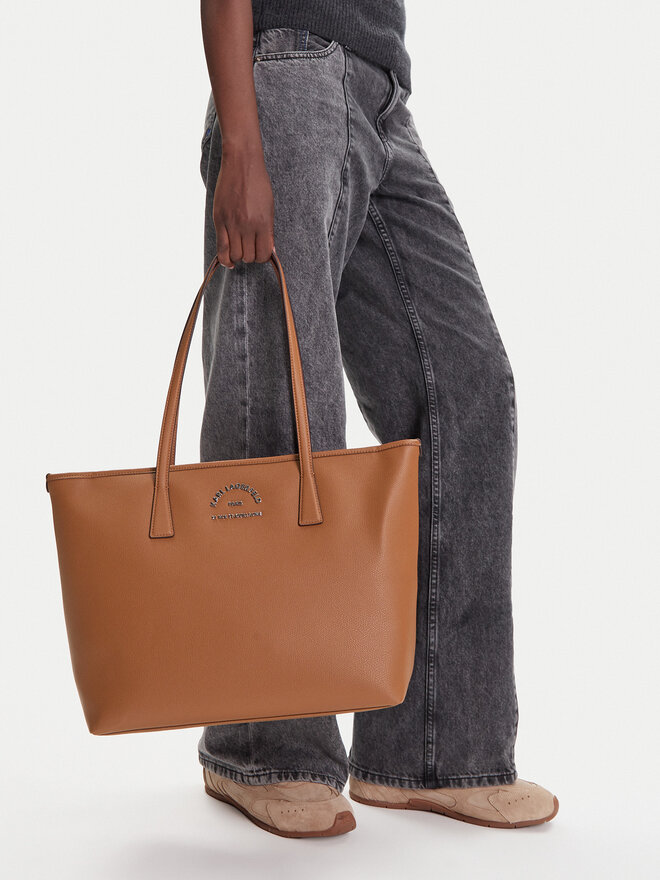 KARL LAGERFELD Torbica KARL LAGERFELD A3W30314 Smeđa