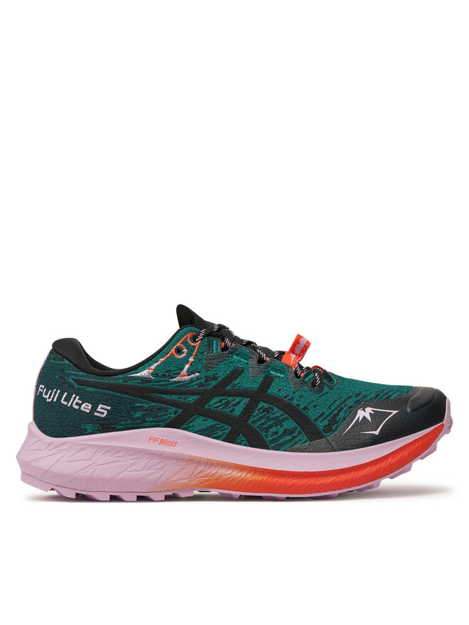 Asics Маратонки за бягане Asics Fuji Lite 5 1012B690 Зелен
