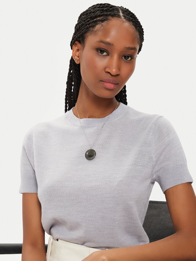 Fossil Náhrdelník Fossil Harlow Locket JF04737040 Strieborná