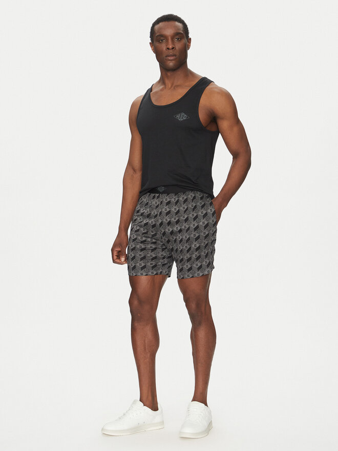 HUGO HUGO Піжамні шорти Jo 50540070 Сірий Regular Fit