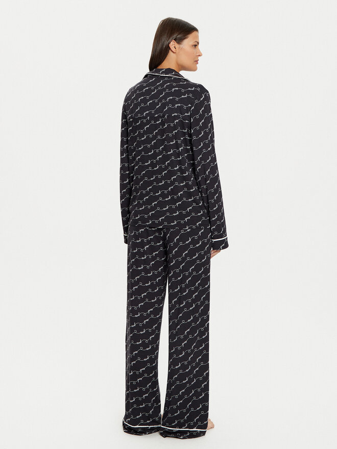Guess Guess Pyjama O5RX08 KCIN2 Schwarz Regular Fit