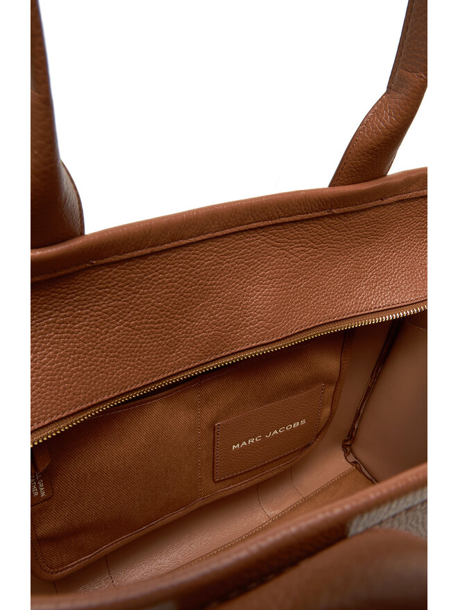 Marc Jacobs Torebka Marc Jacobs The Leather Large Tote Bag H020L01FA21 Brązowy