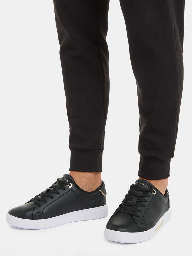 Tommy Hilfiger Αθλητικά Tommy Hilfiger Chic Hw Court Sneaker FW0FW07813 Μαύρο