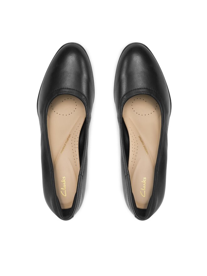 Clarks Туфлі Clarks Freva 55 Court 261709644 Чорний
