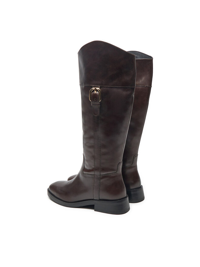Geox Kozaki Geox D Tormalina D36VBG 000AA C6024 Brązowy