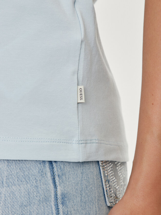 Guess Jeans Guess Jeans Póló 165657 Kék Classic Fit