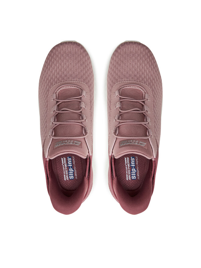Skechers Sneakersy Skechers Bobs Squad Chaos-In Color 117504/BLSH Růžová