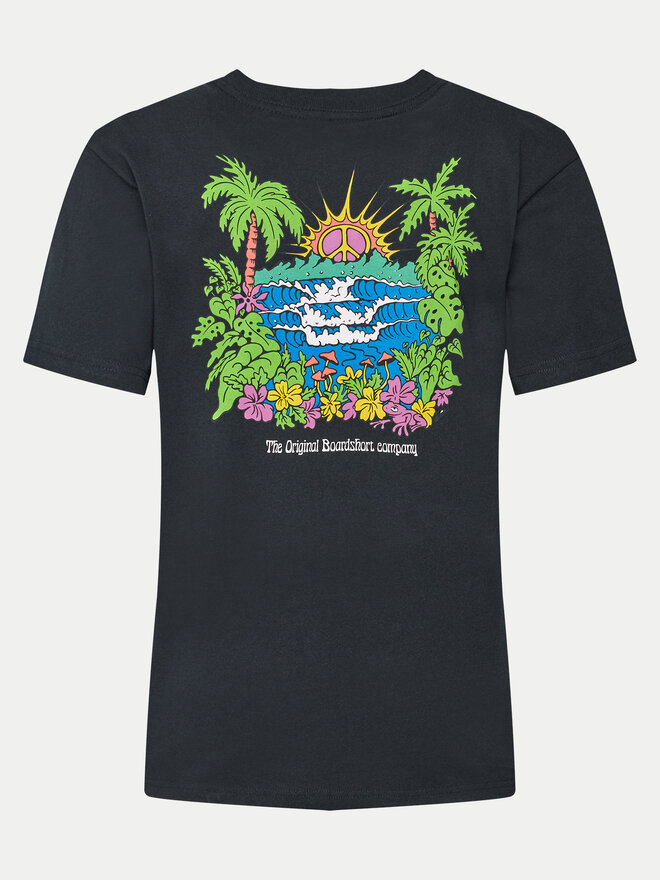 Quiksilver Quiksilver Camiseta Island Sunrise Moe AQYZT09543 Negro Regular Fit