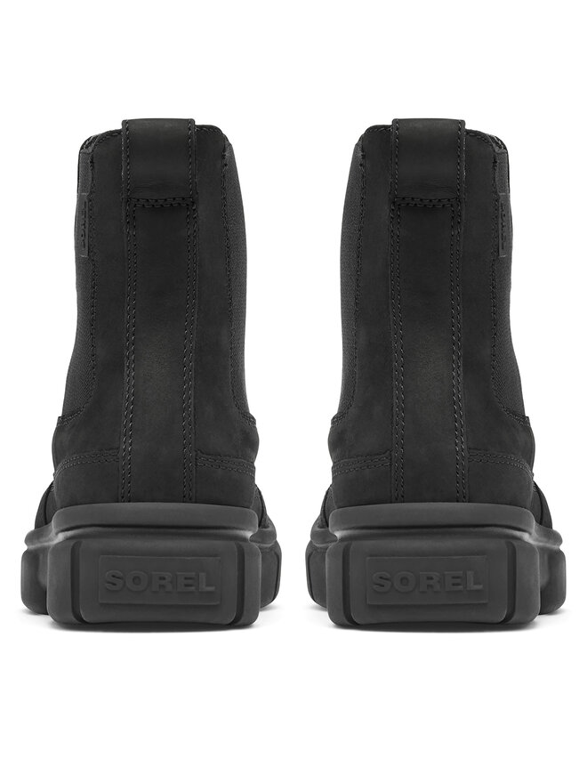 Sorel Kotníková obuv s elastickým prvkem Sorel Explorer Strt 2078061010 Černá