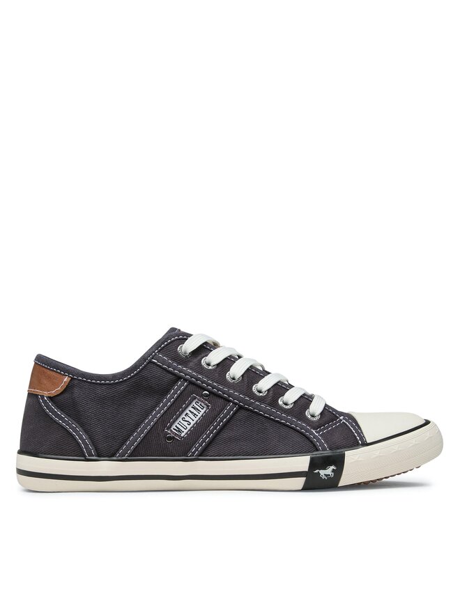 Mustang Sneakers aus Stoff Mustang 4058-310-9 Grau