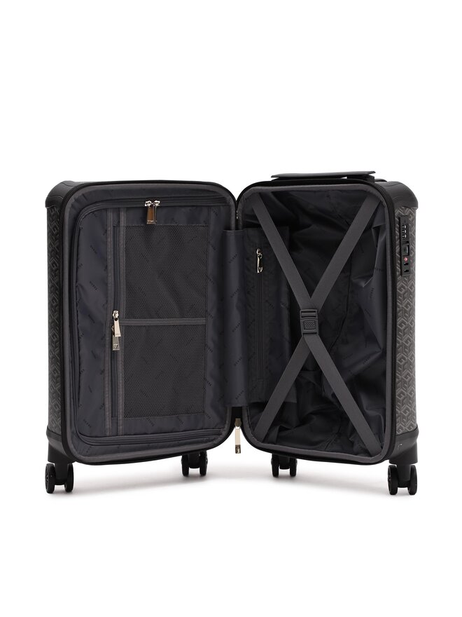 Guess Walizka średnia Guess TWS745 29830 Czarny