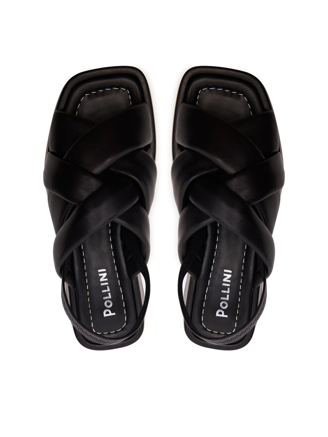 Pollini Szandál Pollini SA16266I1ITE0000 Fekete