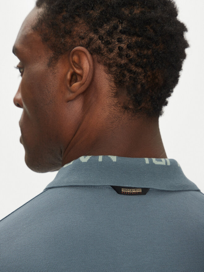 Napapijri Napapijri Poloshirt E-Amundsen NP0A4IN9 Blau Regular Fit
