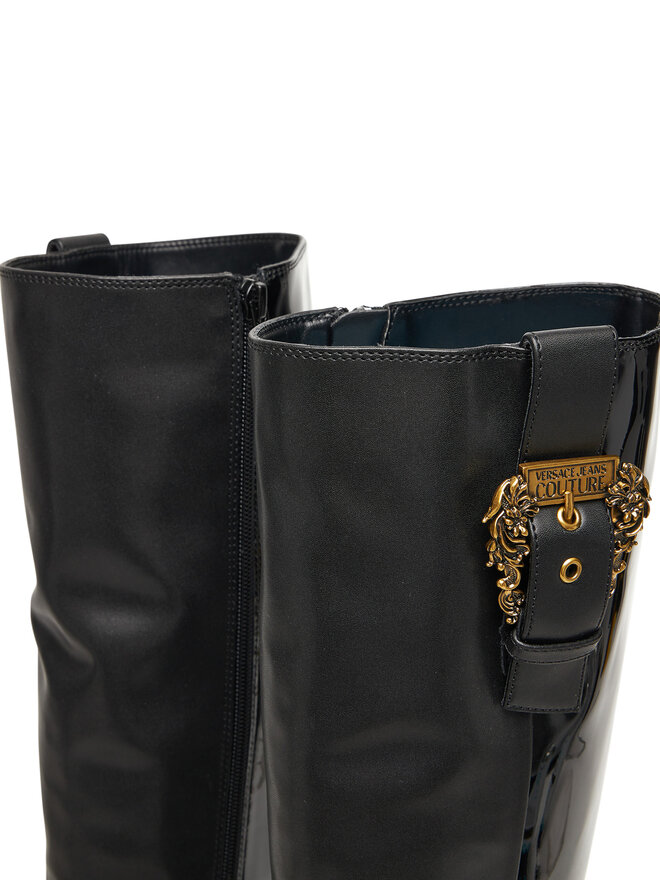 Versace Jeans Couture Чоботи Versace Jeans Couture 79VA3S65 Чорний