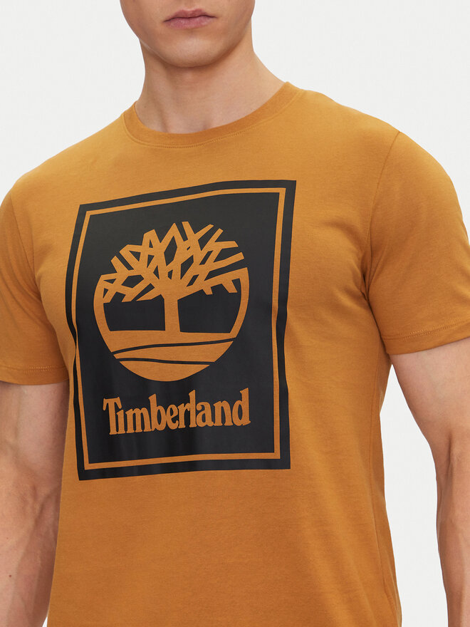 Timberland Timberland Marškinėliai TB0A5WQQ Smėlio Regular Fit