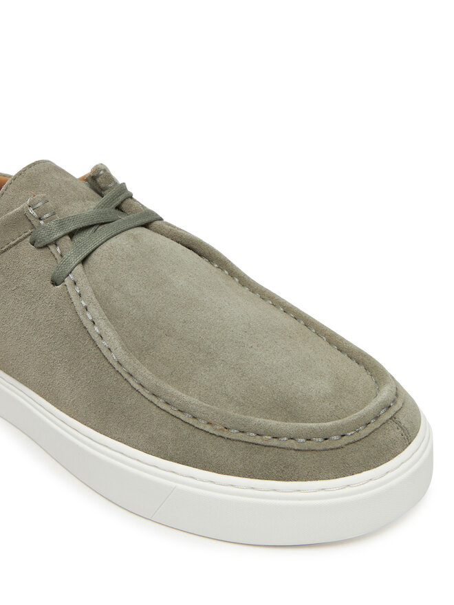 Calvin Klein Zapatos hasta el tobillo Calvin Klein Hybrid Apron Laceup Su HM0HM01967 Verde
