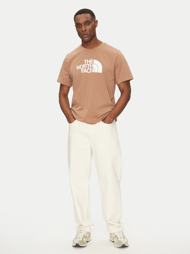 The North Face The North Face Majica Easy NF0A8A6C Rjava Regular Fit