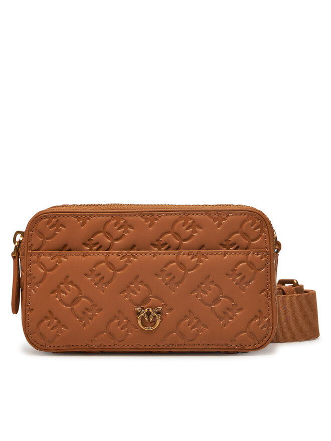 PINKO Torebka PINKO Camera Bag Mini PE 25 PLTT 104292 A1YB Brązowy