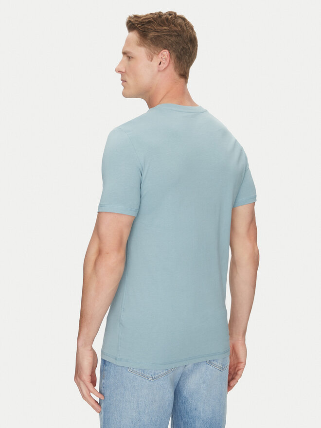 Guess Guess Marškinėliai M2YI72 I3Z14 Mėlyna Regular Fit