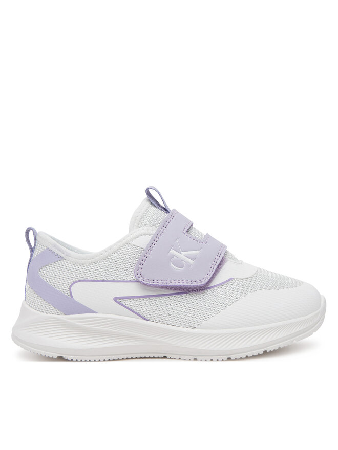 Calvin Klein Jeans Сникърси Calvin Klein Jeans Low Cut Velcro V1A9-82026-1697X S Бял