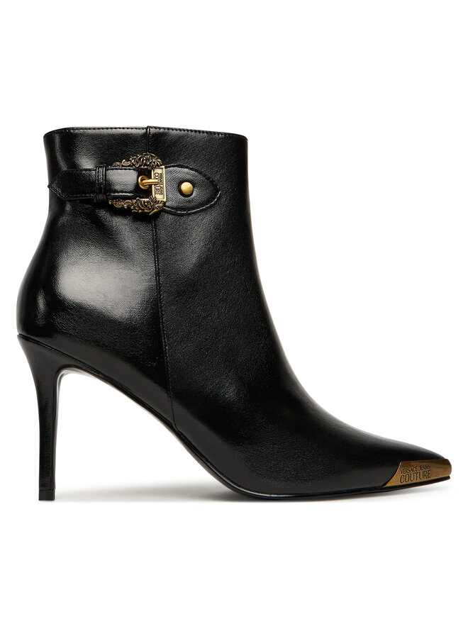 Versace Jeans Couture Μποτάκια Versace Jeans Couture 79VA3S57 Μαύρο