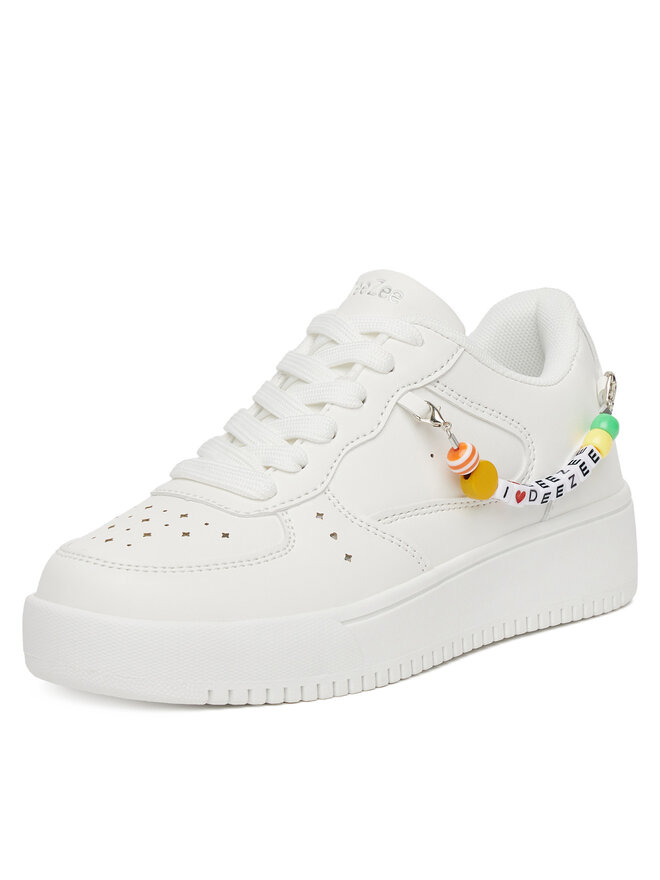 DeeZee Sneakersy DeeZee 3310606A Biały