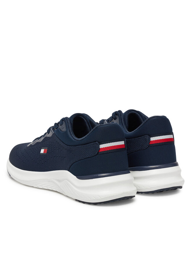 Tommy Hilfiger Sneakersy Tommy Hilfiger T3X9-33879-1219800 Granatowy