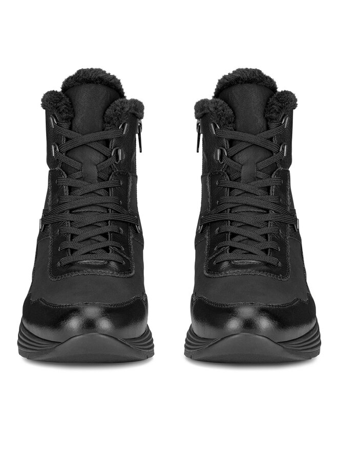 Remonte Schnürschuhe Remonte D6684-02 Schwarz