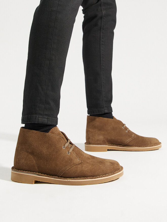 Clarks Черевики Clarks Bushacre 3 26153531 Коричневий
