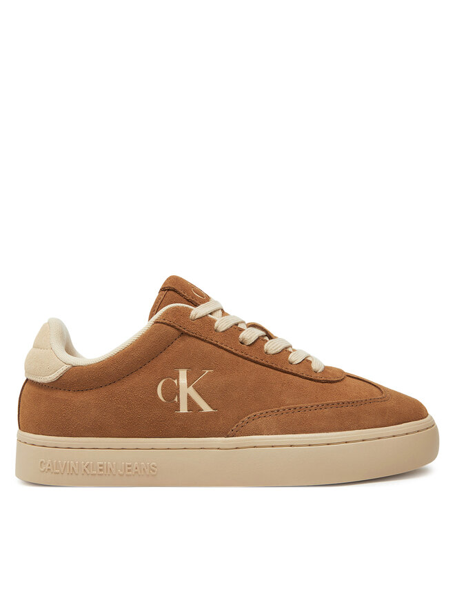 Calvin Klein Jeans Sneakersy Calvin Klein Jeans Classic Cupsole Laceup Wt Wm YW0YW01833 Brązowy