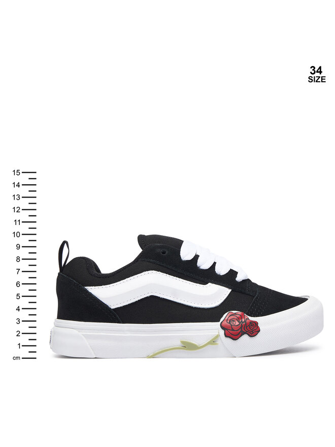 Vans Sneakers aus Stoff Vans Knu Skool Rose VN000Z9UBZW1 Schwarz